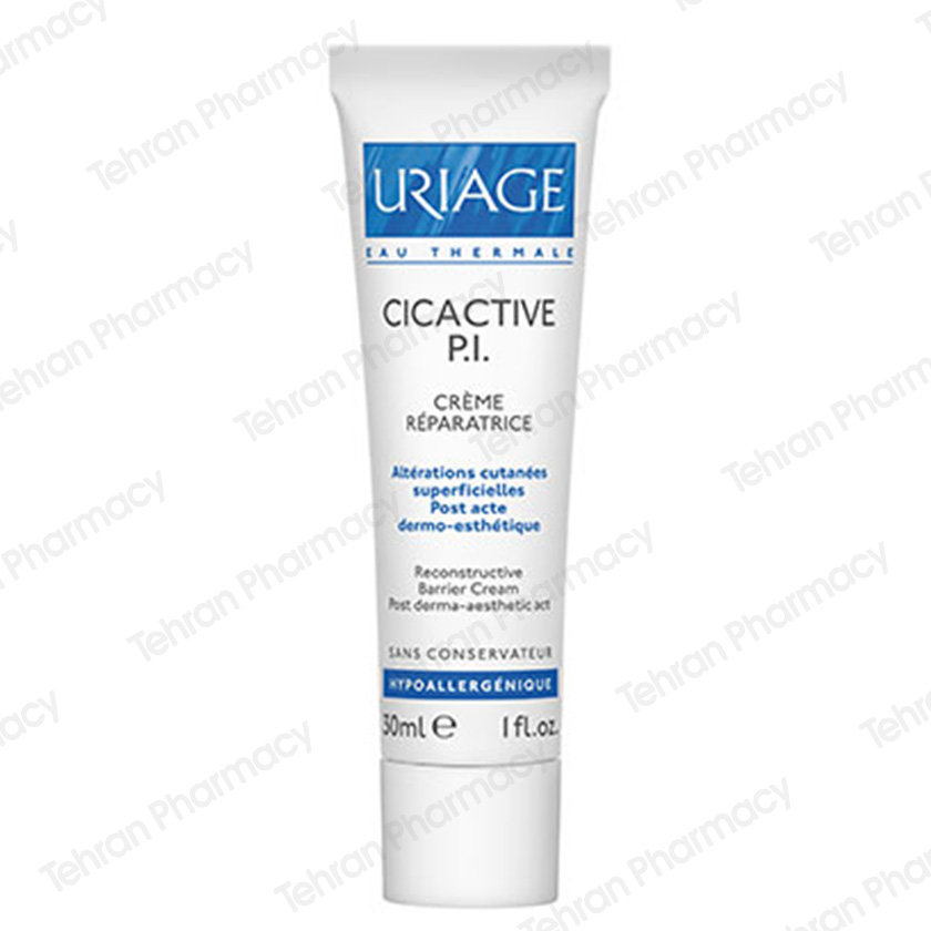 کرم ژل  ترمیم کننده سیکاکتیو  اوریاژ Uriage Cicactive . Reconstructive Barrier Cream gel 50ml